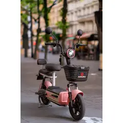 MOBULA - Bicicleta eléctrica Camellito Rosada
