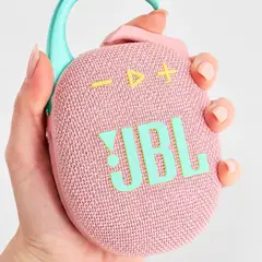 JBL - Parlante Bluetooth Clip 5 – Portátil, Resistenta IP67 Rosado