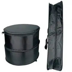 MUSIFORROS - Estuche Semiduro para Timbales Tipo Morral con Estuche para Herrajes – Fino y Resistente