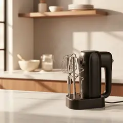 SOKANY - Batidora Mano 400w 5 Velocidades Con Base Para Mezclar