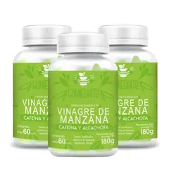 INTERLIGHT - Gomitas de Vinagre de Manzana con Alcachofa - Bienestar Digestivo y Equilibrio Natural x3