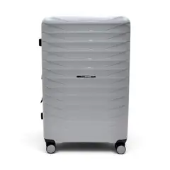 SWISSBRAND - Maleta Askar 2.0 De 25"-Gris Claro