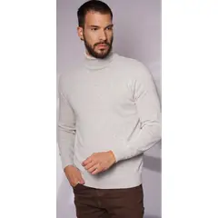 GENERICO - Suéter cullo tortuga Nicolas Gris