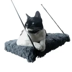 ESTILO RELAX - Hamaca Flotante Para Gatos - Gris