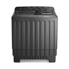 WHITE WESTINGHOUSE - Lavadora Semiautomática Carga Superior 15kg doble tina Gris Ónix WWTT15M6USUZX