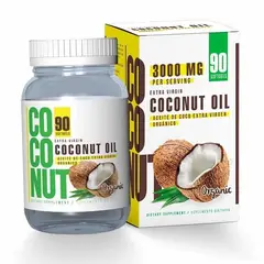 HEALTHY AMERICA - Coconut Oil Aceite de coco (90 caps)
