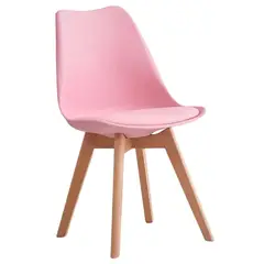 GENERICO - Silla Eames Tulip Acolchada Moderna Para Comedor, Diseño Minimalista y Elegante 83 cm