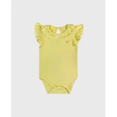 MILON - Body Bebé Unicolor Detalle Cuello