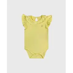 MILON - Body Bebé Unicolor Detalle Cuello