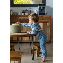 BOBOLI - Pelele Figuras Azul Cielo