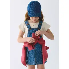 MAYORAL - Braga Detalle Corazones Denim