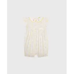 MILON - Mameluco Estampado Cuello Bordado