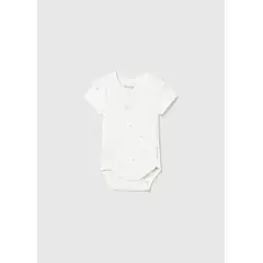 MAYORAL - Body Manga Corta Osos Crudo Unisex