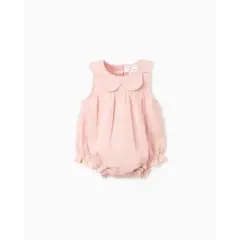 ZIPPY - Body Detalle Cuello Volante Rosa