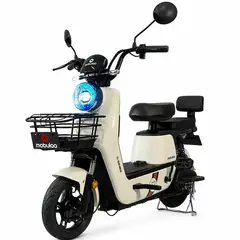 MOBULA - Bicimoto eléctrica Camellito Plus Blanca