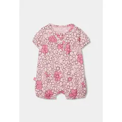BOBOLI - Pelele Estampado Jardin Mariposa Rosa