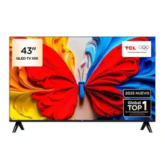 TCL - TV 43 Pulgadas S5K FHD QLED Smart TV