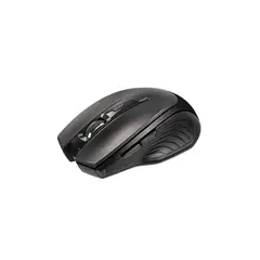 KLIP XTREME - Mouse óptico inalámbrico 3D de 6 botones Nano Dongle Wls Bk 1600dpi 2.4Ghz