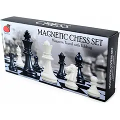 JUGANDO Y EDUCANDO - Juego De Mesa Ajedrez Magnético Tablero Plegable Para Niños