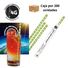 GENERICO - PITILLOS BAMBU .COM -- 200 UNIDADES # 20, CALIDAD Y RESISTENCIA 4G