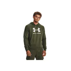 UNDER ARMOUR - Saco Hombre RIVAL FLEECE LOGO HD Verde