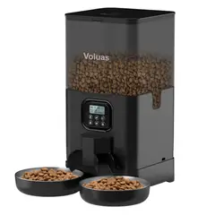 UNIVERSAL - Comedero Programable Doble Para Gatos Voluas