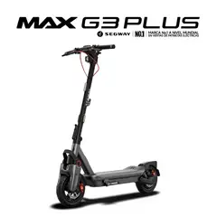 SEGWAY - Patineta eléctrica Max G3 Plus 2200W 40kmh 80km Autonomia