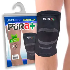 PURA - Rodillera Deportiva Elastica Talla L-XL