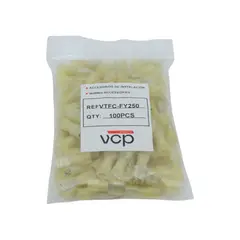 VCP - TERMINAL FASTON AISLADA VTFC-FY250 12-10 AWG HEMBRA x100