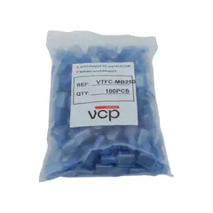 VCP - TERMINAL FASTON AISLADA VTFC-MB250 16-14 AWG MACHO x100
