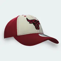 NEW ERA - Gorra NBA Chicago Bulls Red-Cream Ajustable - T.U