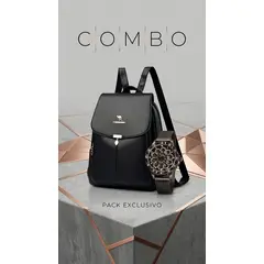 MULTIBAGS - BOLSO PARA MUJER UNIVERSIDAD O TRABAJO + REGALO RELOJ