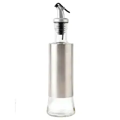GENERICO - Aceitera / Vinagrera de cocina 500 ml, Redonda