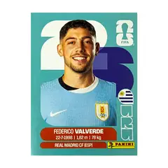 PANINI - Lámina Jugador Destacado Mundial 2026 - Federico Valverde