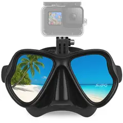 GENERICO - Careta Buceo Gafas Natación Mascara Soporte Cámara Go Pro