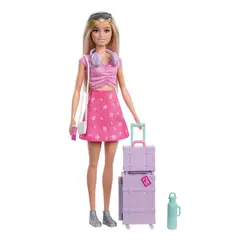 BARBIE - Muñeca Malibu Aventuras de Viaje