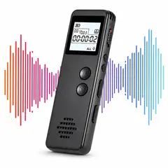 ONE PIXEL - Grabadora De Voz Digital Para Periodistas Profesional Con Almacenamiento
