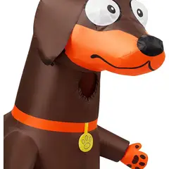 GENERICO - Disfraz Inflable De Perro Adulto Para Fiesta Y Halloween