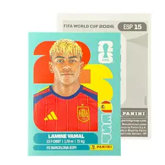 PANINI - Lámina Jugador Destacado Mundial 2026 - Lamine Yamal