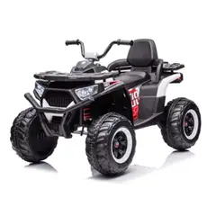 INFANTOYS - Cuatrimoto Moto Electrica Niño Niña Montable BJ007 Negro