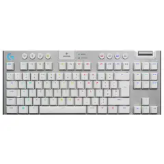 LOGITECH - Teclado Gamer Mecánico G915X TKL · LIGHTSPEED 2.4GHz / Bluetooth · TKL · Táctil · RGB · Ing