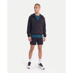 ATMOS - Chaqueta Rompevientos Guardable Para Hombre Negro