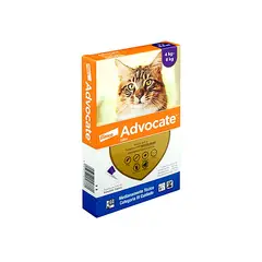 ELANCO - Antipulgas Advocate Gatos 4 A 8 Kg 3 Pipetas