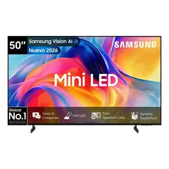 SAMSUNG - Televisor 50 Pulgadas 4k Mini Led UN50M75HAKXZ Vision IA