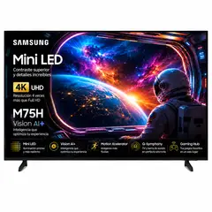 SAMSUNG - TELEVISOR 50 Pulgadas Smart 4K MINI LED M75H Vision IA