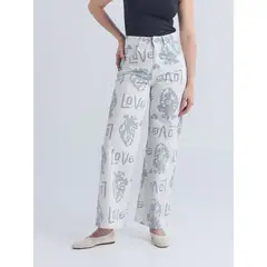 JULIANA SANCHEZ - Pantalón Love - Marfil