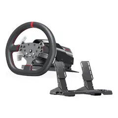 PXN - Volante Direct Drive V10 Ultra 17 Botones Y Pedales Negro