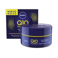 NIVEA - Crema Visac Antiedad Q10 Plus Noche Frasco 50 Ml