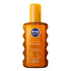 NIVEA - Bronc Aceite Spray Fps6 Frasco 200 Ml