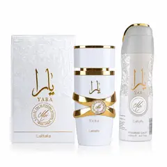 LATTAFA - Perfume Yara Moi 100ML + Body Spray Yara Moi 200 ML